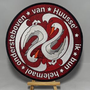 Rug patch Ik Bun helemaal ondersteboven van huusse