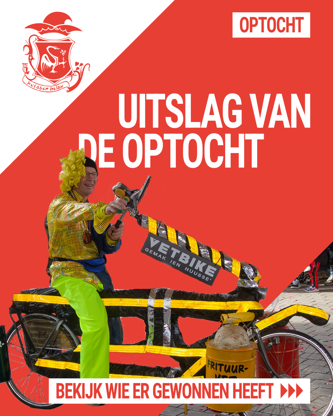 Uitslag optocht 2026
