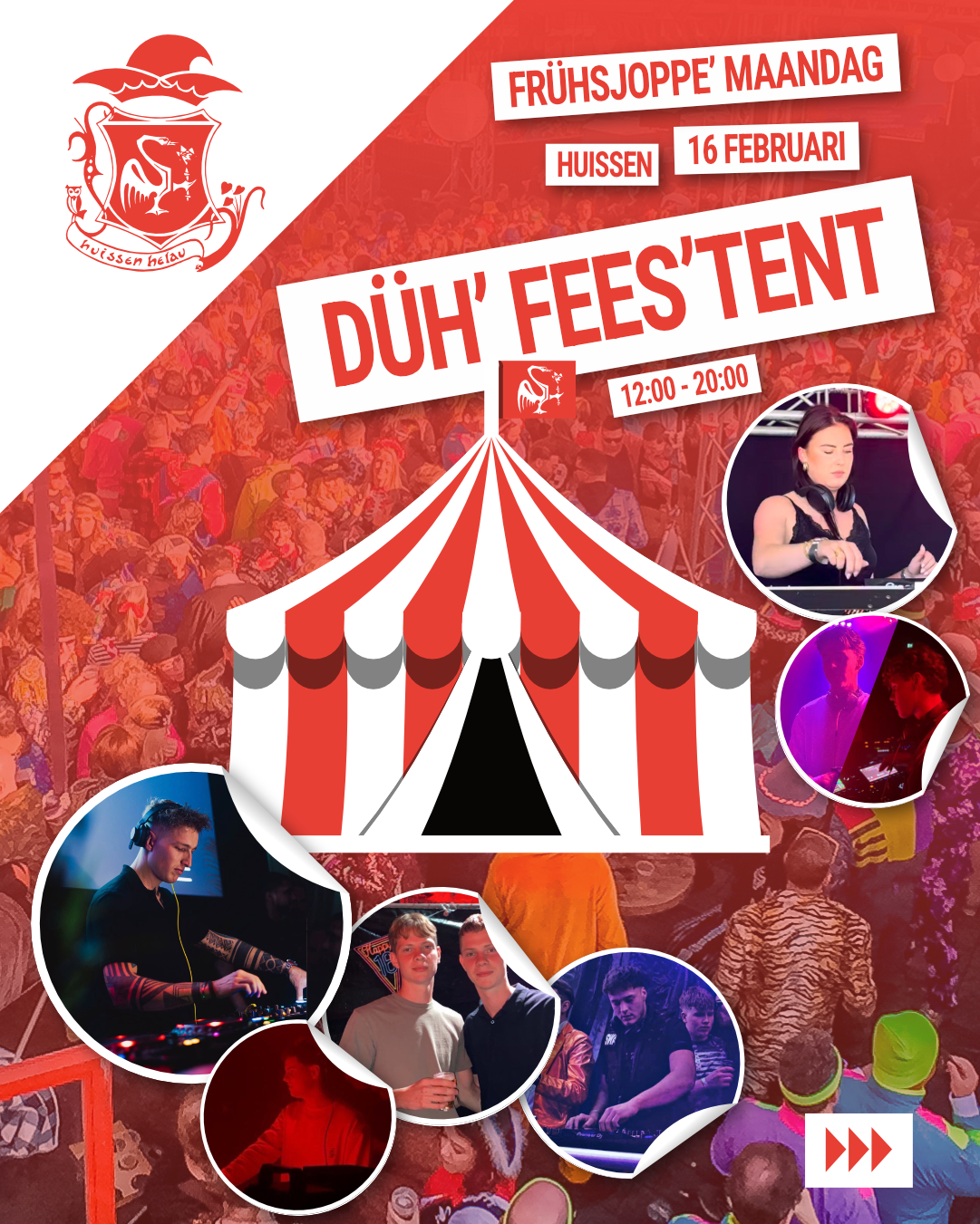 Welkom in DÜH' Fees'tent