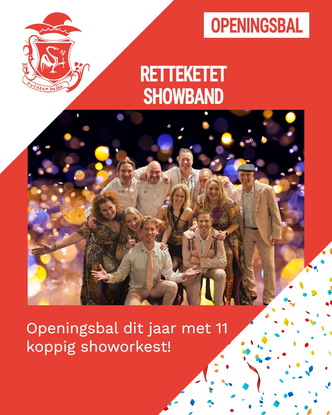 Openingsbal: Openingsbal met Retteketet Showband