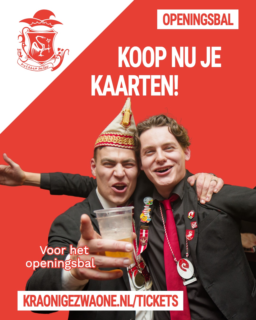 Kaartverkoop Openingsbal gestart!