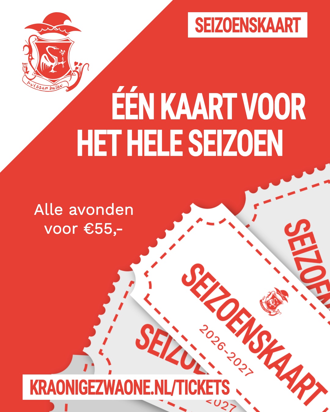 Koop nu je seizoenskaart!